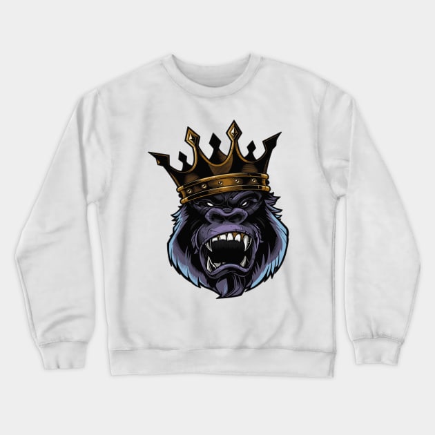 King Crewneck Sweatshirt by Biggy man